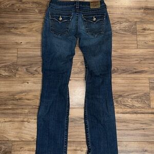 True Religion Blue Boot Cut Jeans Classic Denim